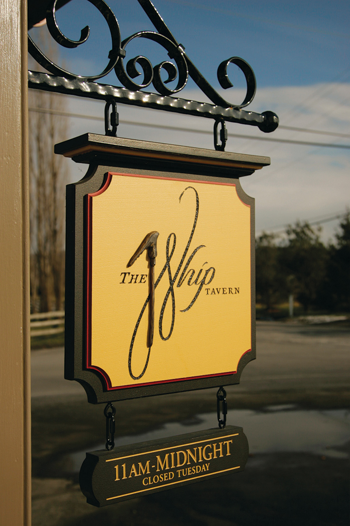 The Whip Tavern Sign